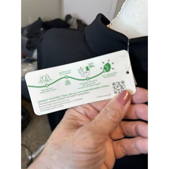 CHICO'S NWT $119 Knit Placket & Collar Leopard Dress Size 3 US 16 / 18 / XL - Picture 7 of 8